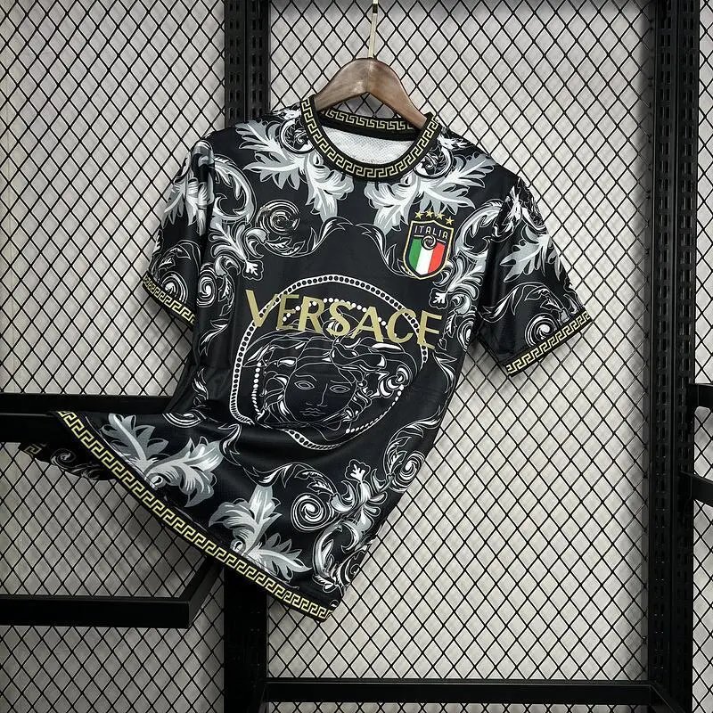 Adidas Football Jerseys National Team — 2324 Italy Special Edition Black