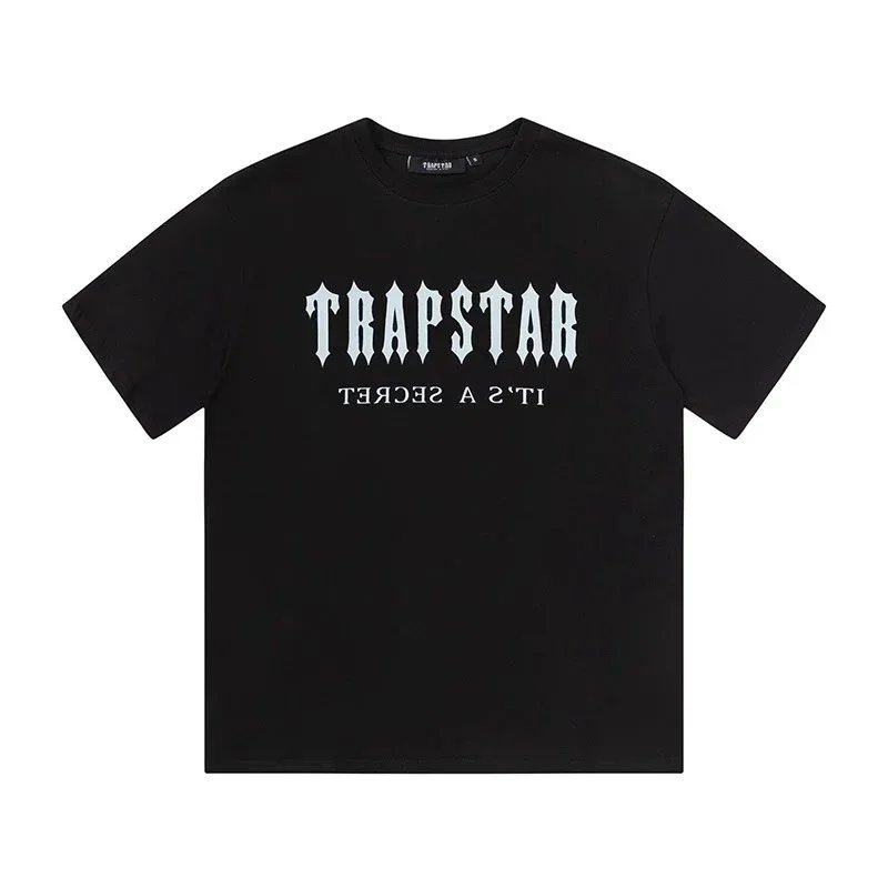 Trapstar Black Graphic Print Oversized T-Shirt