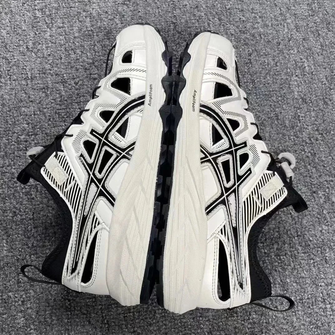 Asics Gel-Quantum 360 White Black Mesh Running Shoes