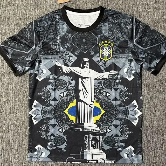 CBF Football Jerseys Brazil graphic jersey product detail image 10