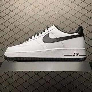 Nike Air Force 1 White Black Classic Sneakers