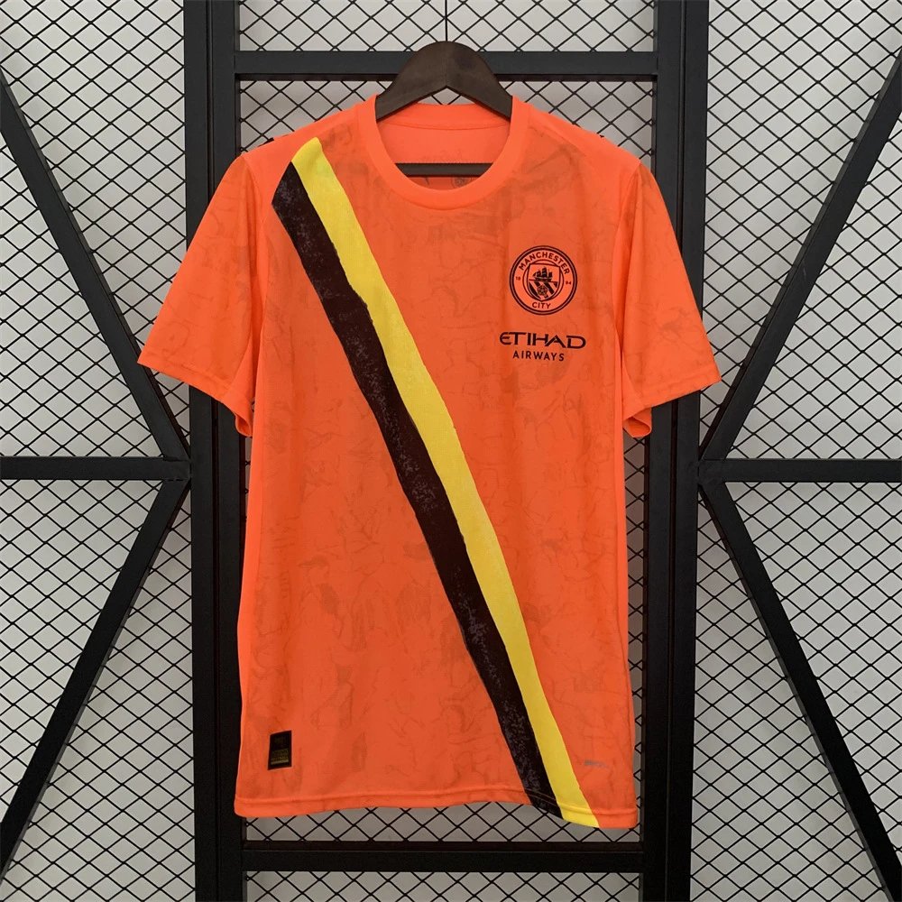 Chelsea Football Jerseys 120 Years Anniversary Jersey — 2526 Manchester City goalkeeper Orange