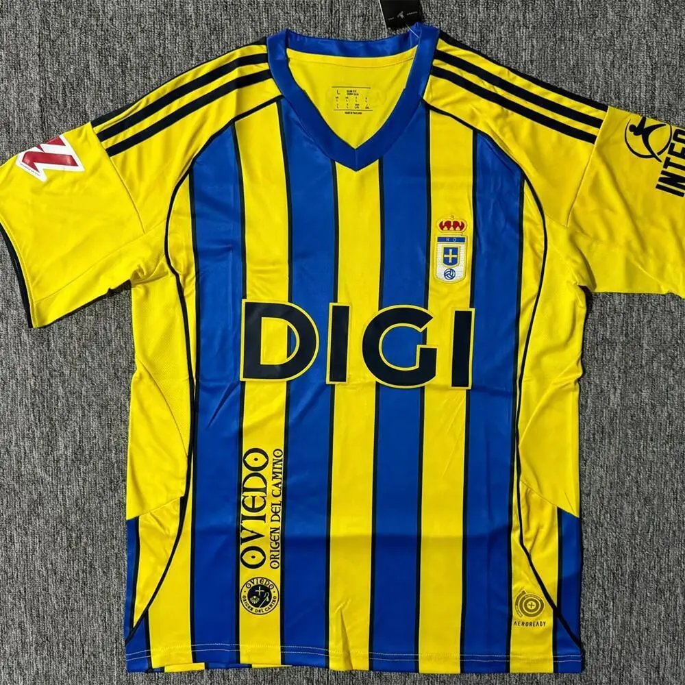 Spain Football Jerseys Short-Sleeve Jersey — 2526 Oviedo Guest