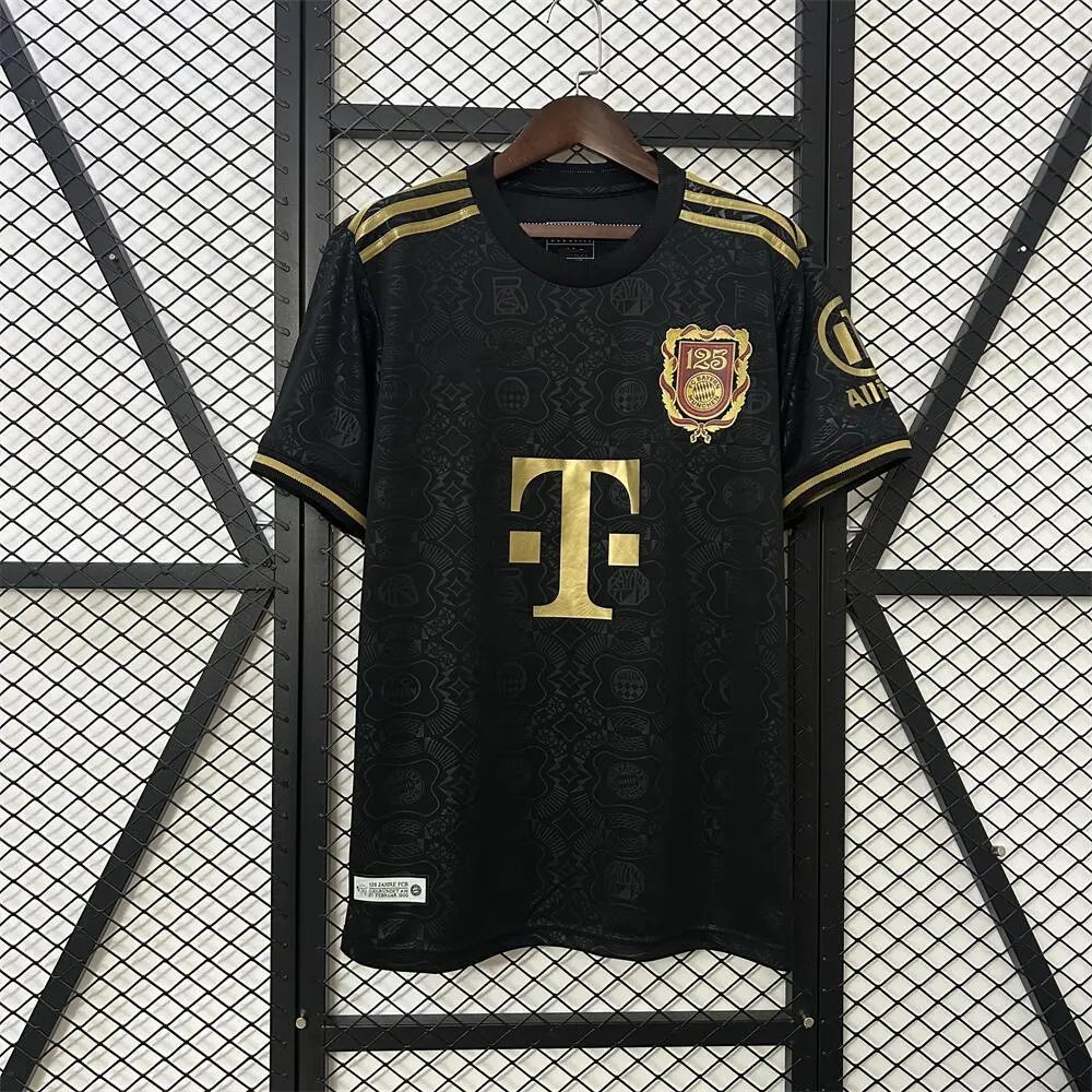 FC Bayern Munich Football Jerseys — 2526 Bayern 125th Anniversary Black Edition