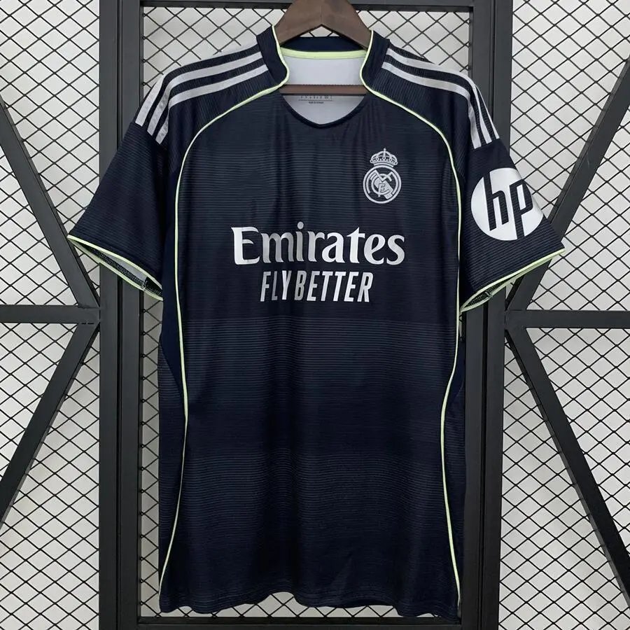 EA7 Football Jerseys 2025/26 Club Jersey — 2526 Real Madrid away game