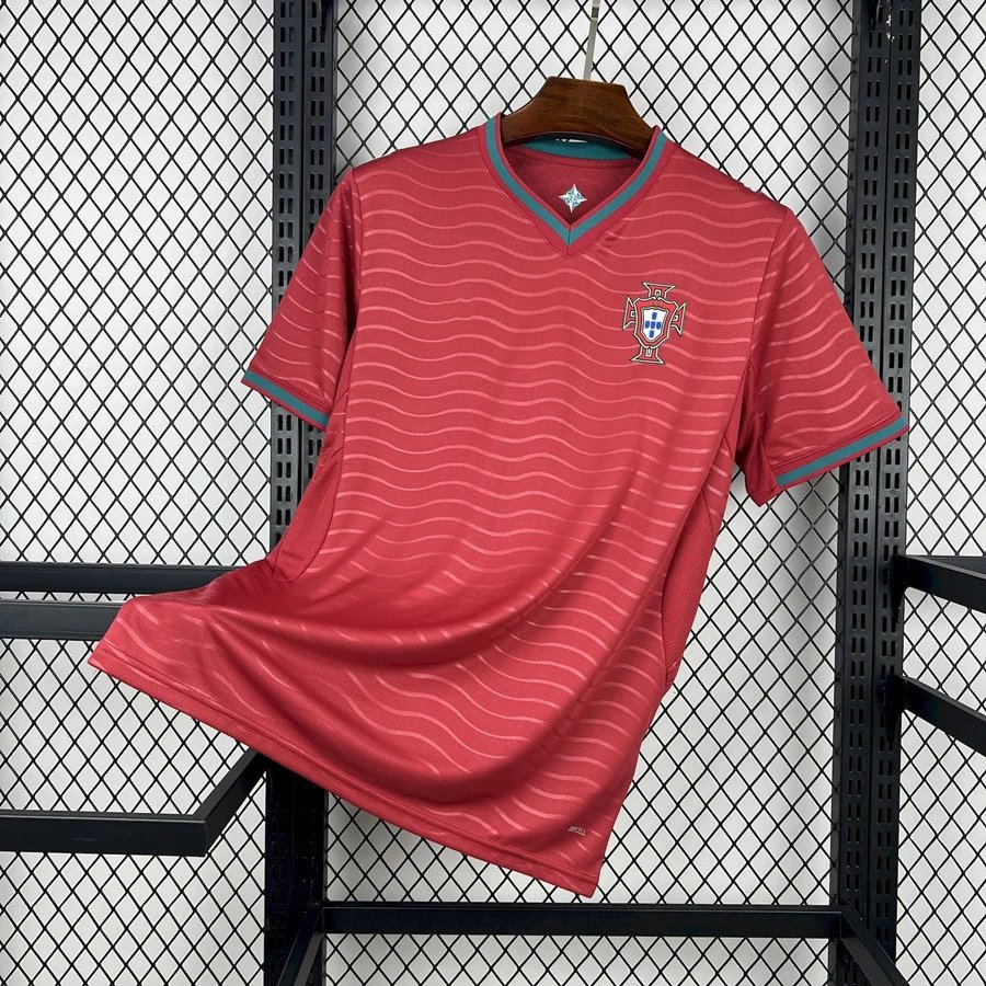 Unbranded Football Jerseys Short-Sleeve Portugal and Club Jersey — 2026 Portugal Home Stadium