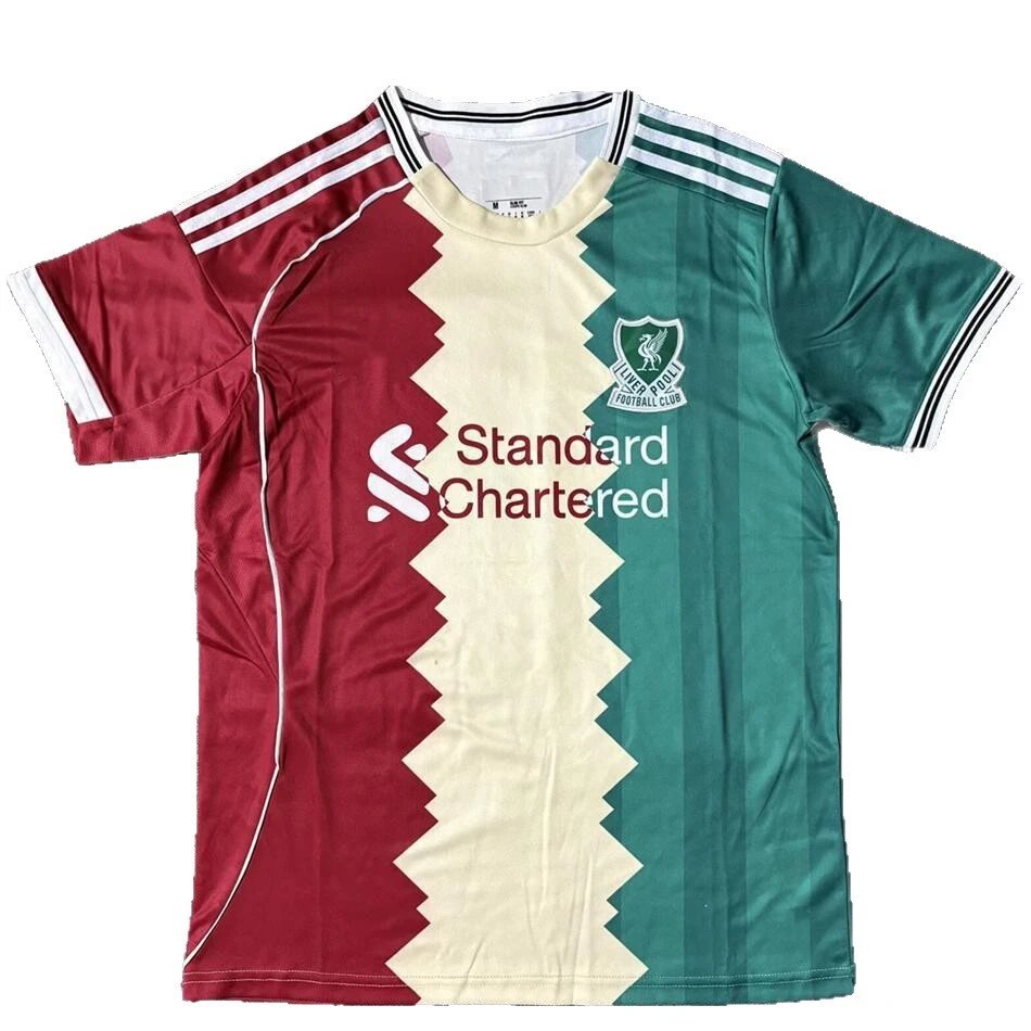 Adidas Liverpool FC Red Graphic Print Soccer Jersey