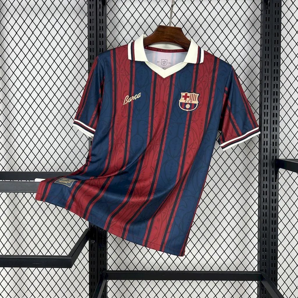 FC Barcelona Football Jerseys Assorted short-sleeve jersey designs — 2425 Barcelona 125th Anniversary Edition