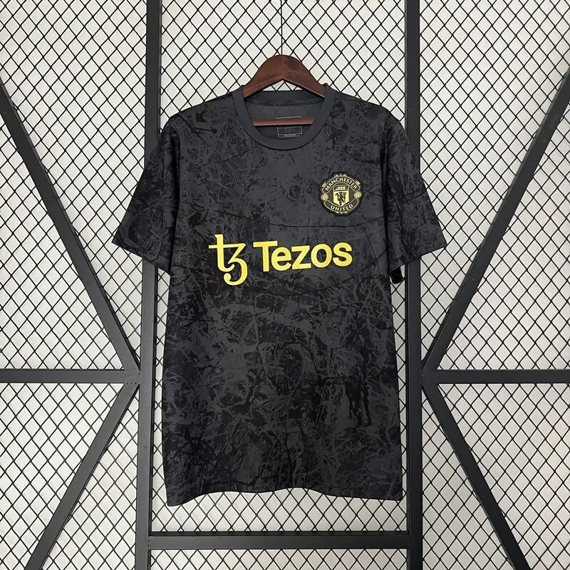 Manchester United Football Jerseys Short-Sleeve Jersey — 2425 Manchester United Special Edition Black