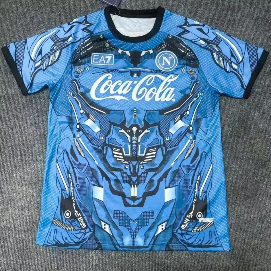 EA7 Football Jerseys SSC Napoli Jersey — 2526 Naples Special Edition Blue