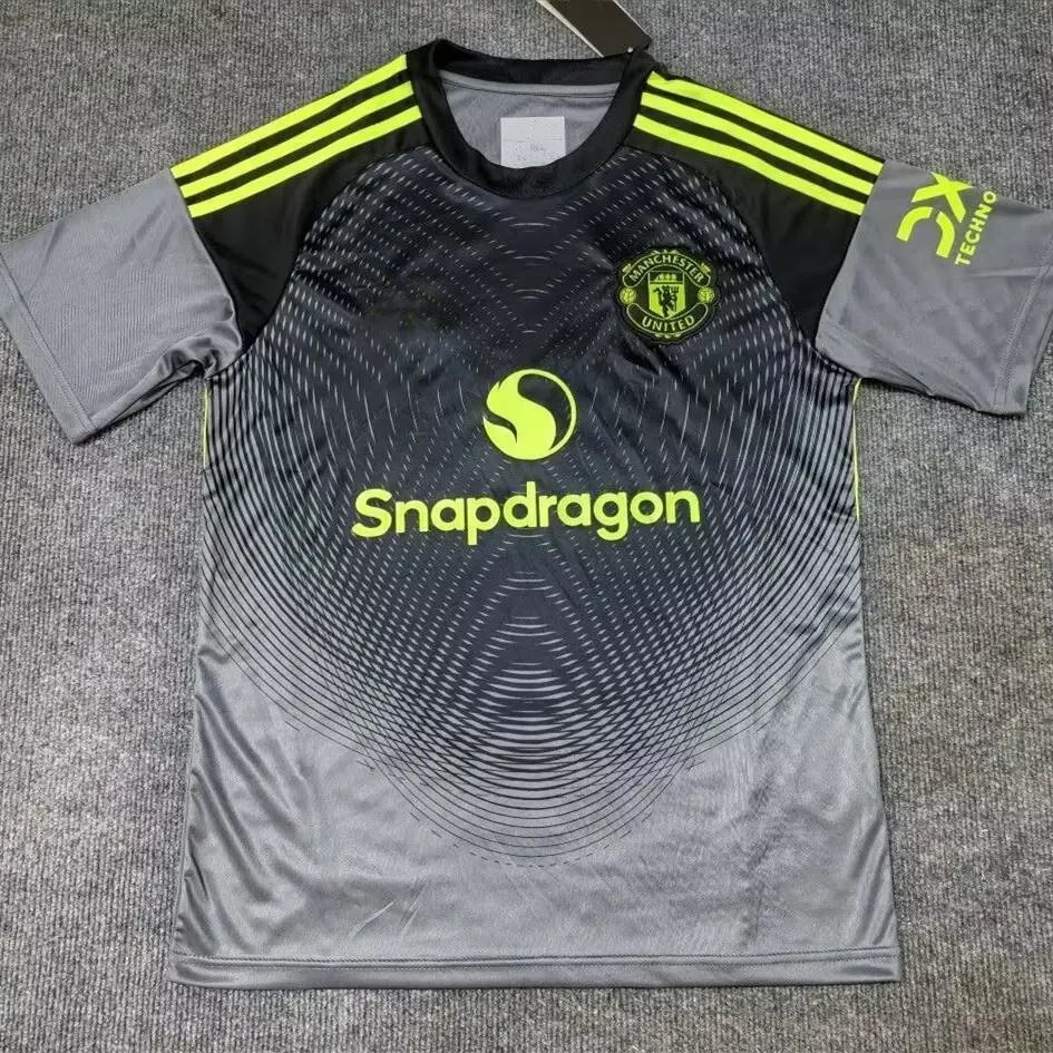 Manchester United Football Jerseys Short-Sleeve Jersey — 2526 Manchester United goalkeeper black