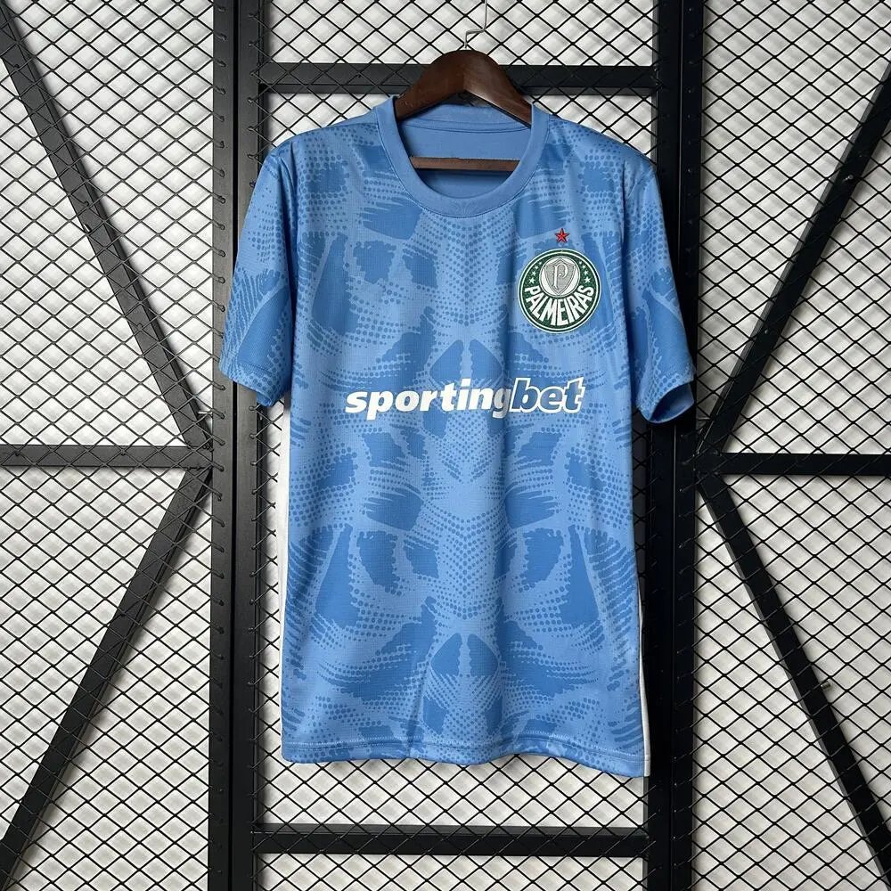 Palmeiras Football Jerseys Short-Sleeve Jersey — 2526 Palmeiras Goalkeeper Blue