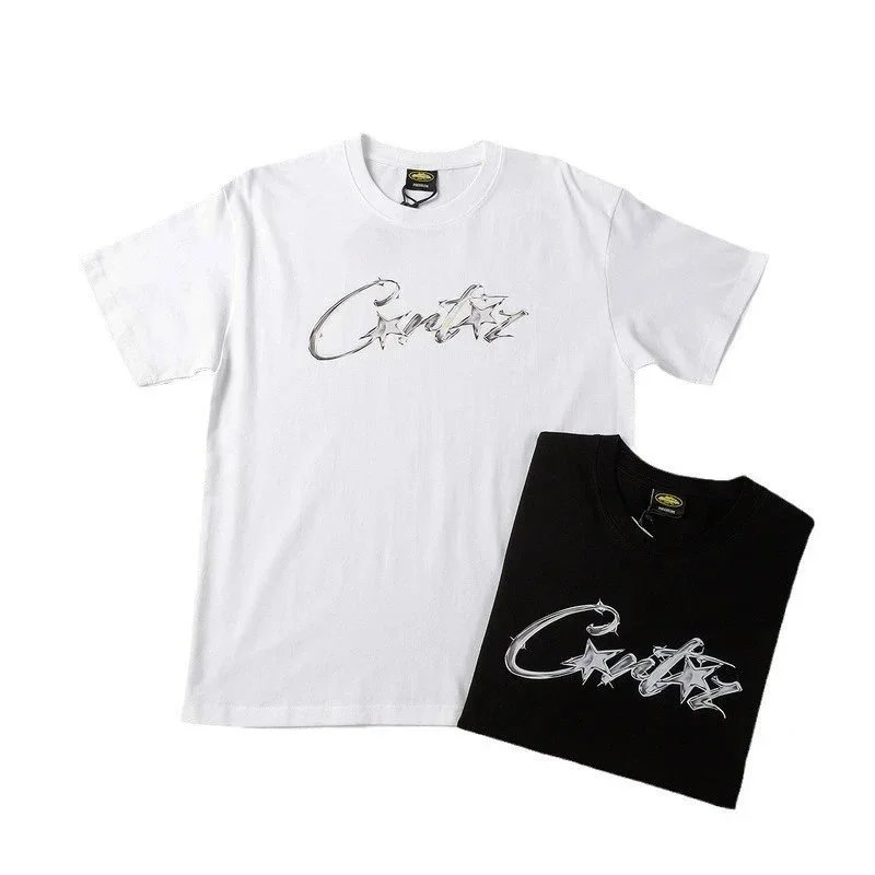 Cuntz Graphic Print White Black Streetwear T-Shirt