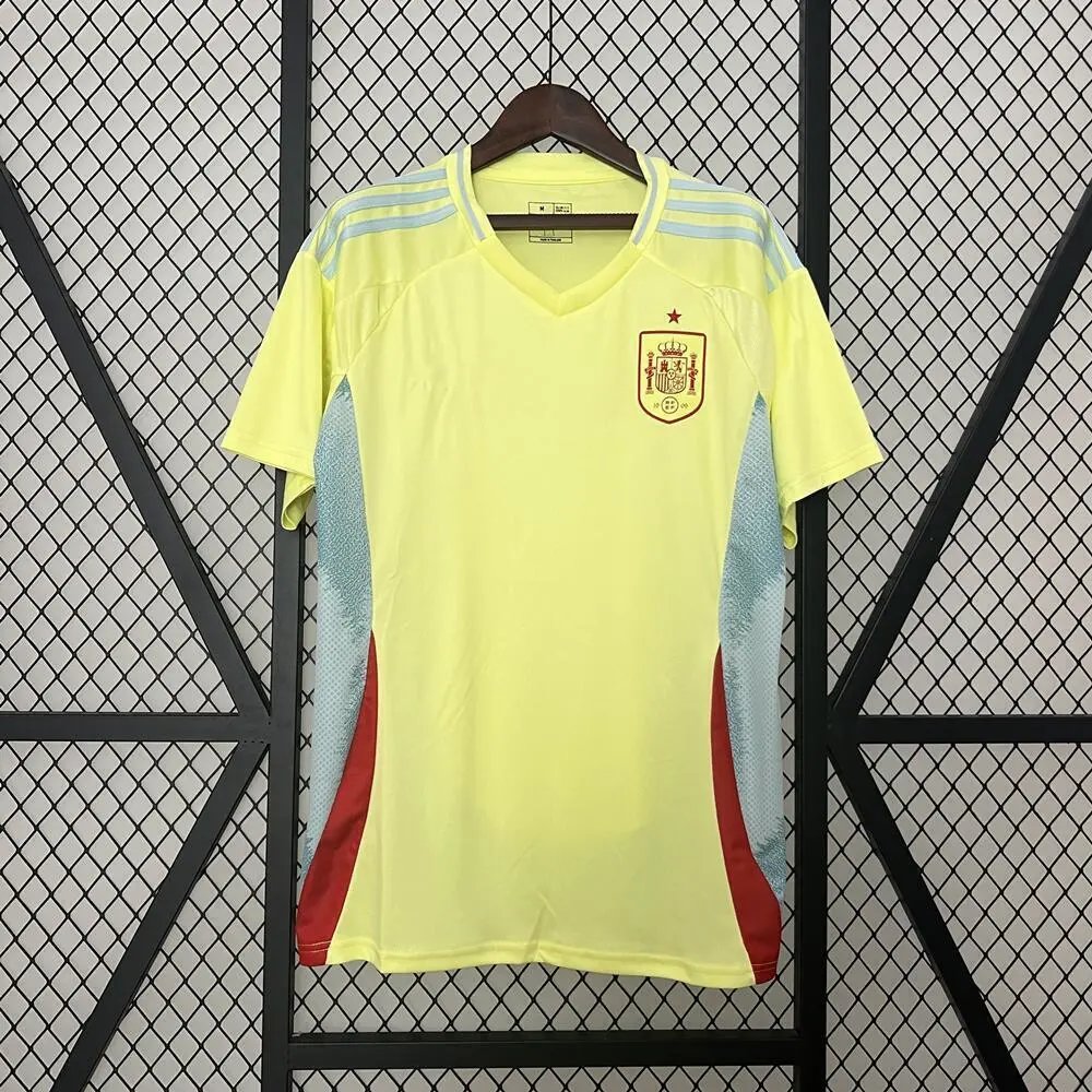 Spain Football Jerseys Short-Sleeve Jersey — 2425 Spain away