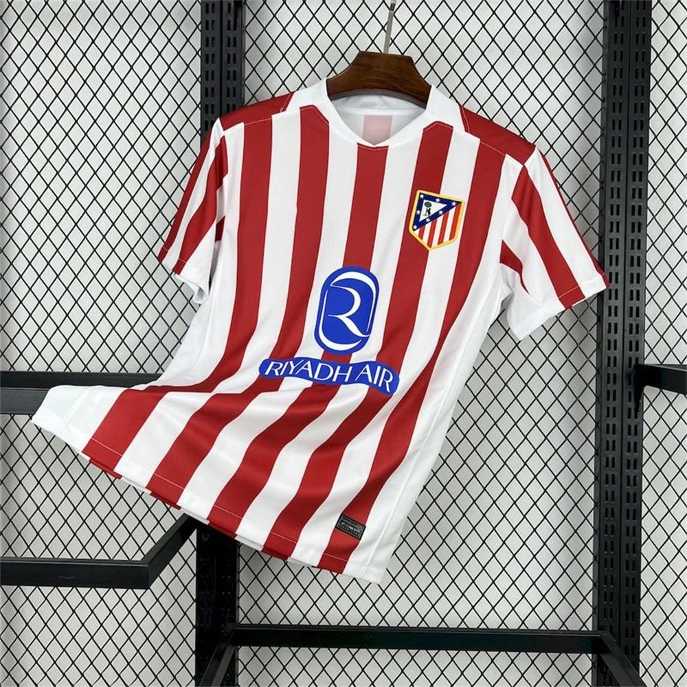 Spain Football Jerseys Short-Sleeve Jersey — 2526 Atletico Madrid home game