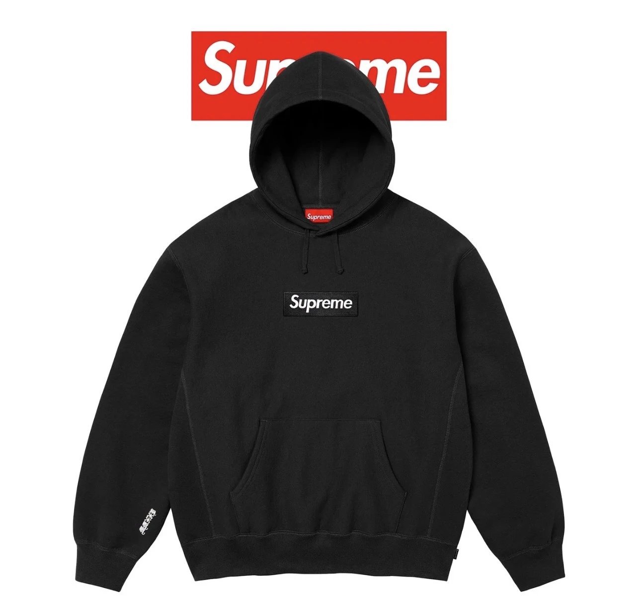 Supreme Hoodies & Sweatshirts Box Logo Pullover Hoodie — G145 black