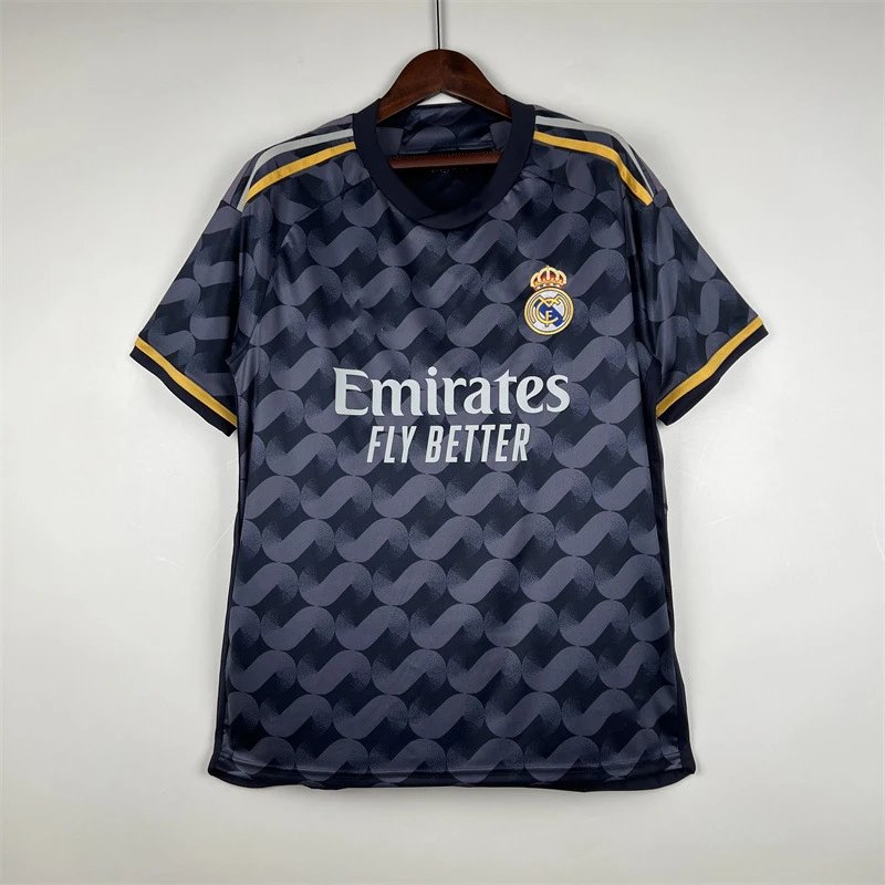 Real Madrid 2023 24 Home Blue Football Jersey