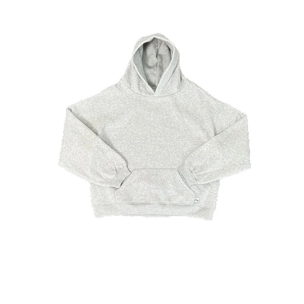 Black Oversized Hooded Sweatshirt