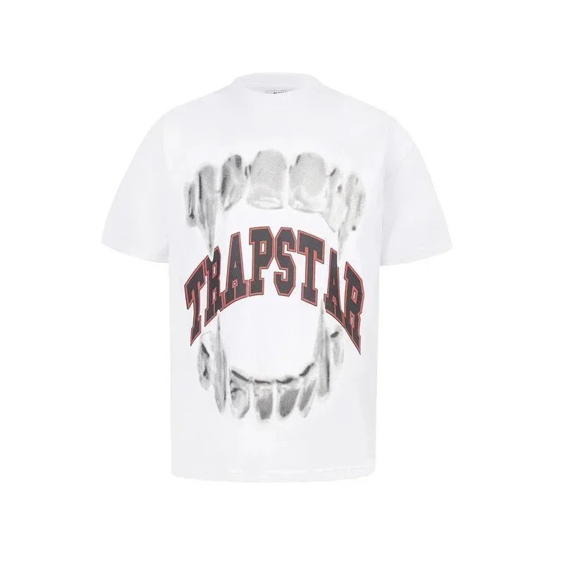 Trapstar Teeth Graphic White Black Streetwear T-Shirt