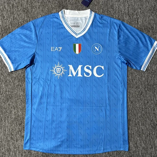 EA7 Football Jerseys SSC Napoli Jersey product detail image 3