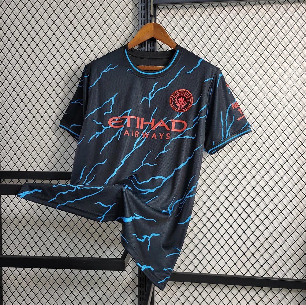 Manchester City Football Jerseys Short-Sleeve Jersey — 2324 Manchester City away game