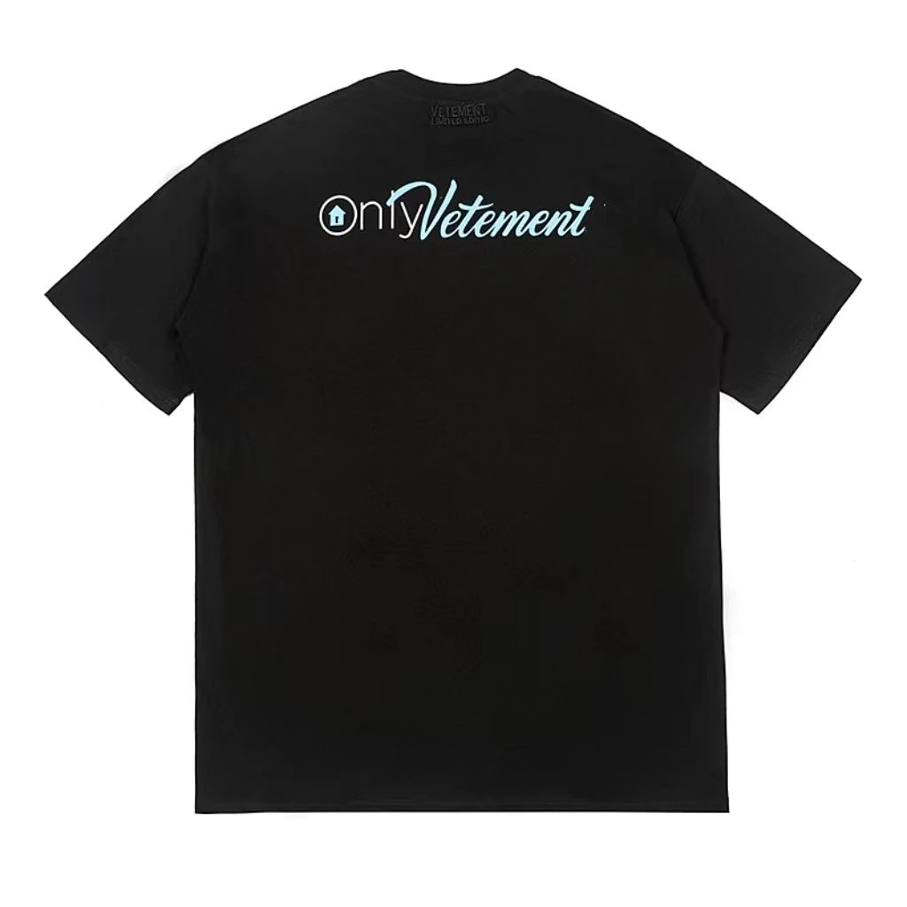 Vetement Only Vetement Black Graphic Print T-Shirt