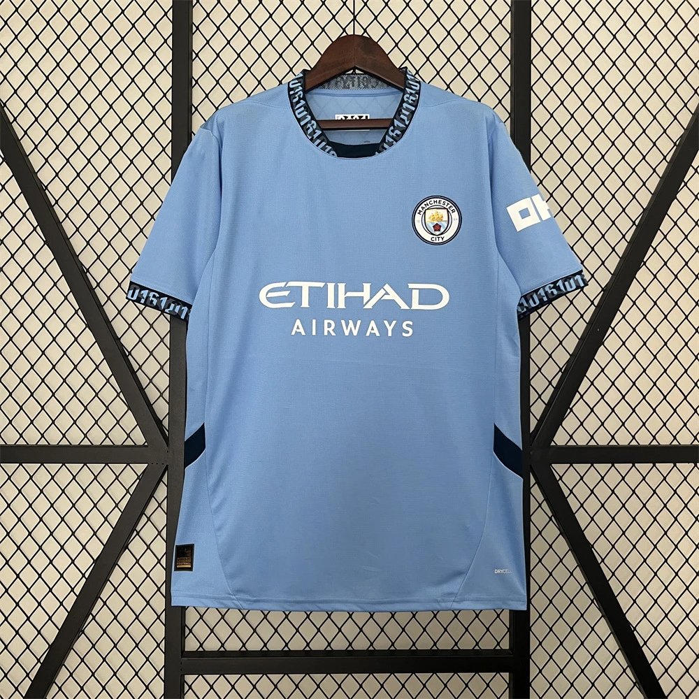 Manchester City Football Jerseys Short-Sleeve Jersey — 24/25 Manchester City home