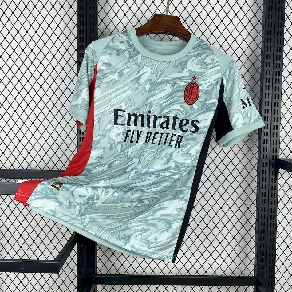 AC Milan Football Jerseys Short-sleeve jersey with crest — 2526 AC Milan goalkeeper light green