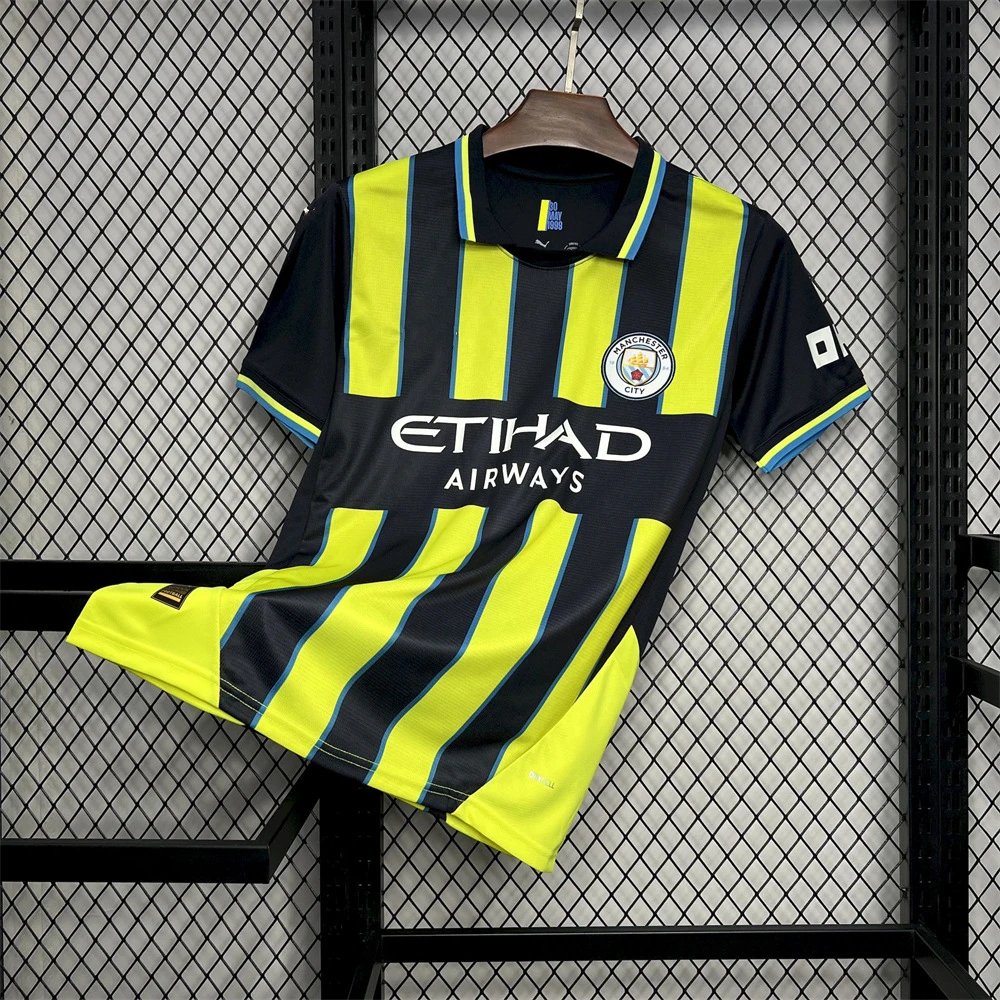 Manchester City Football Jerseys Short-Sleeve Jersey — 2425 Manchester City away