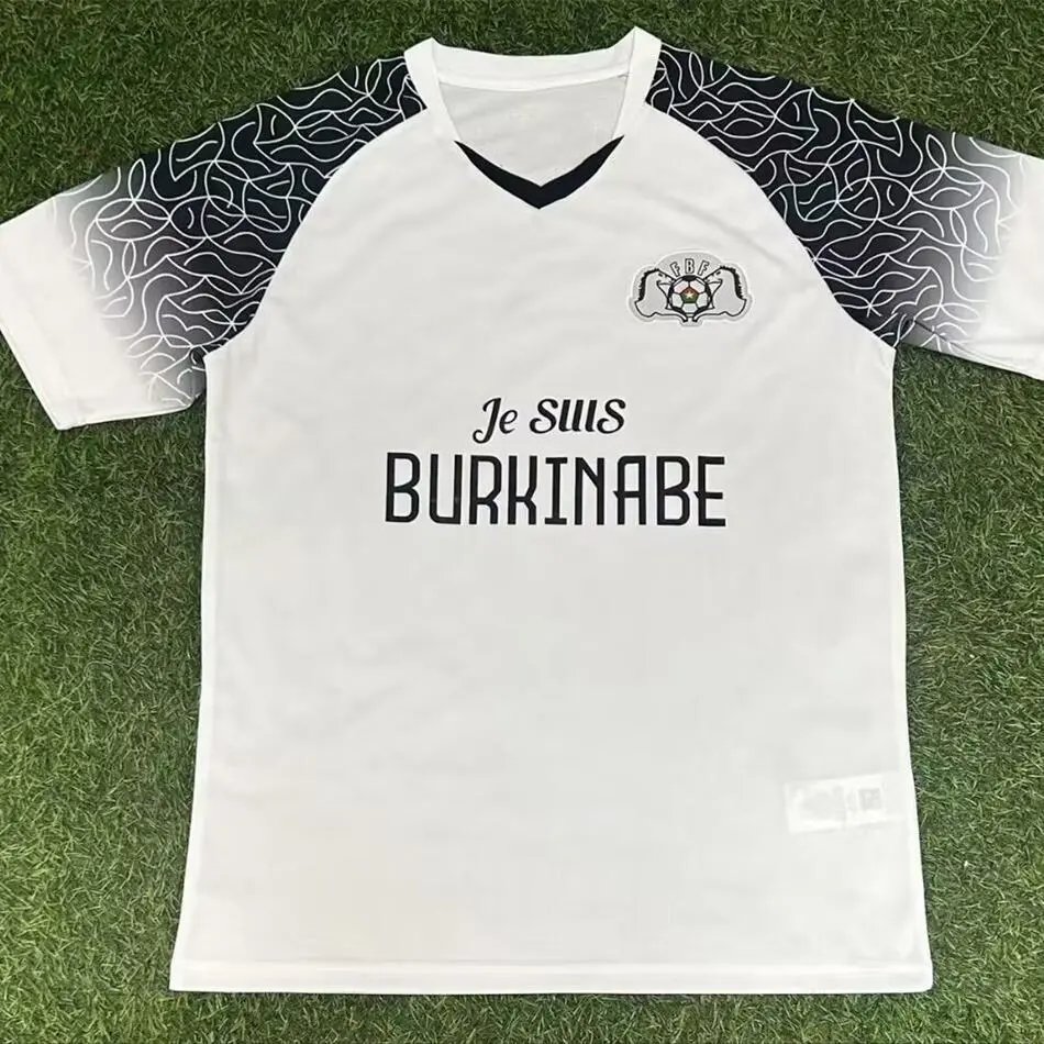 Unbranded Football Jerseys National Team Jersey — 2627 Burkina Faso White Special Edition