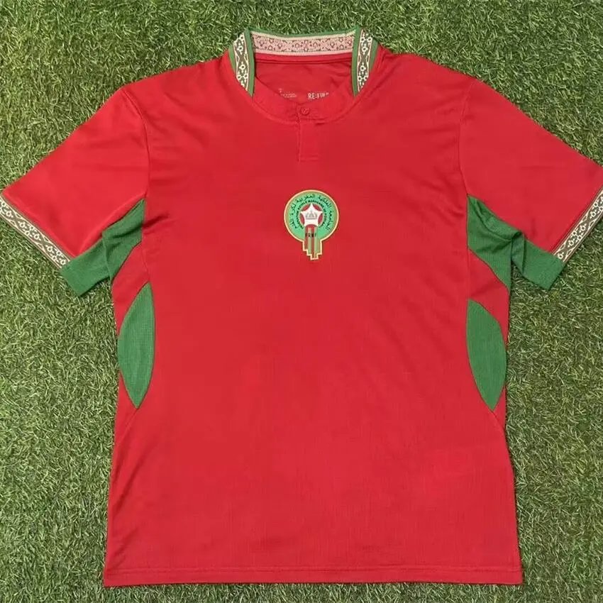 Unbranded Football Jerseys National Team Jersey — 2627 Morocco home game