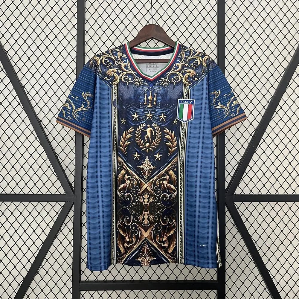 Unbranded Football Jerseys National Team — 2526 Italian Special Edition Blue