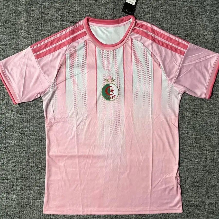Unbranded Football Jerseys National Team — 2627 Algeria Pink