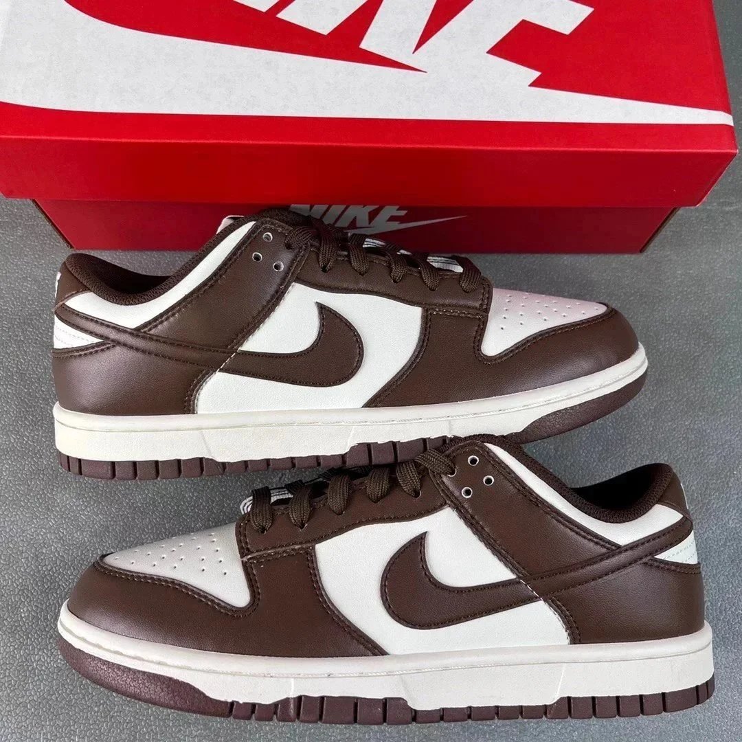 Nike Dunk Low White Grey Casual Sneakers