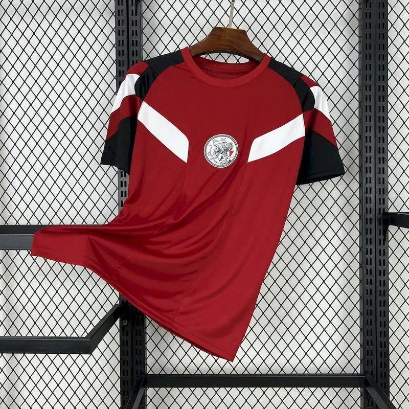 Ajax Football Jerseys Short-Sleeve Jersey — 2425 Ajax Judeo Red Jersey