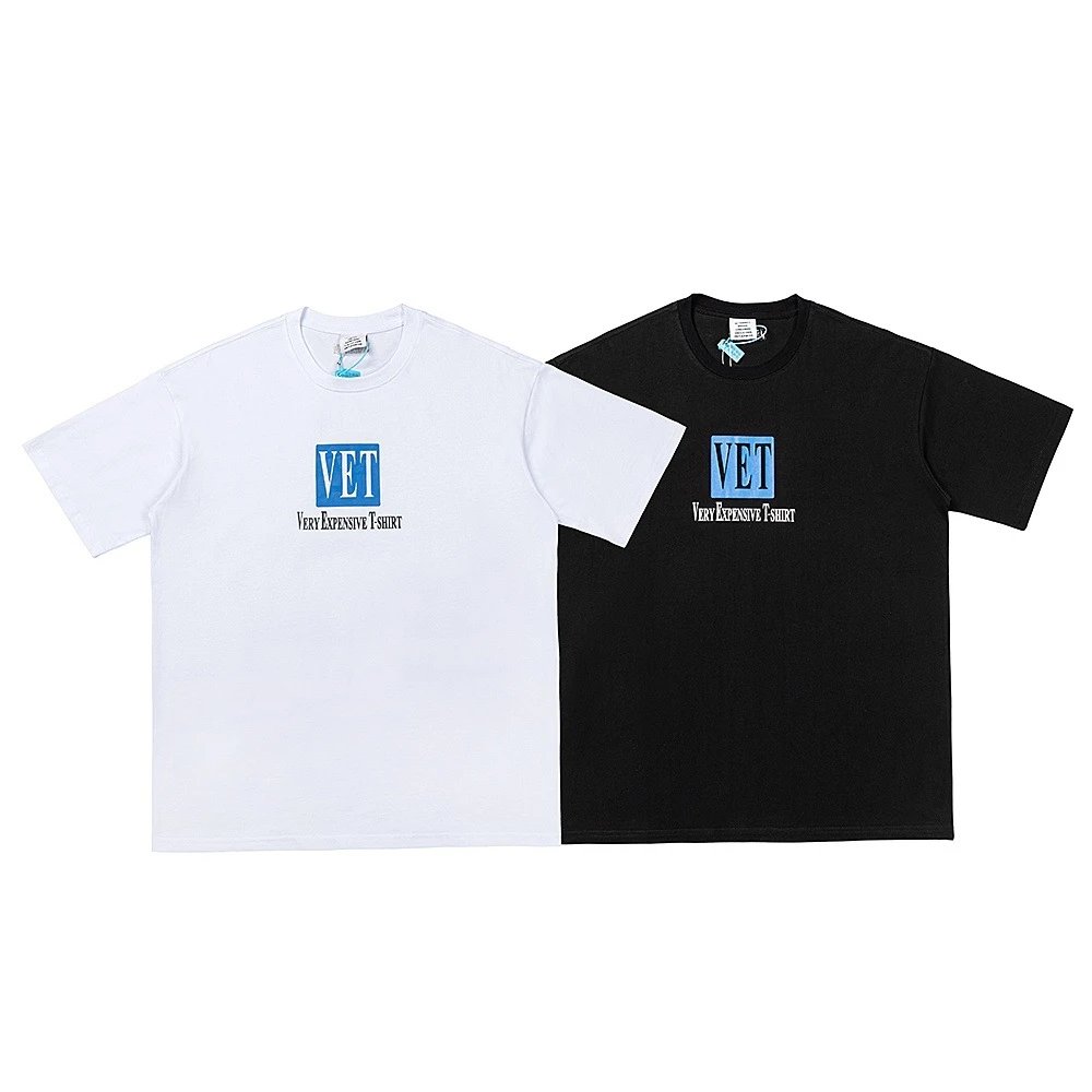 VET Very Expensive T-Shirt Black Graphic Tee