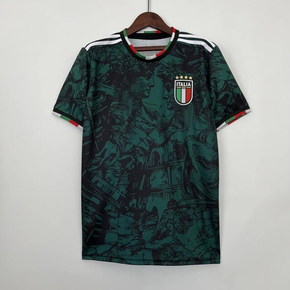 Adidas Football Jerseys National Team — 2223 Italian Green