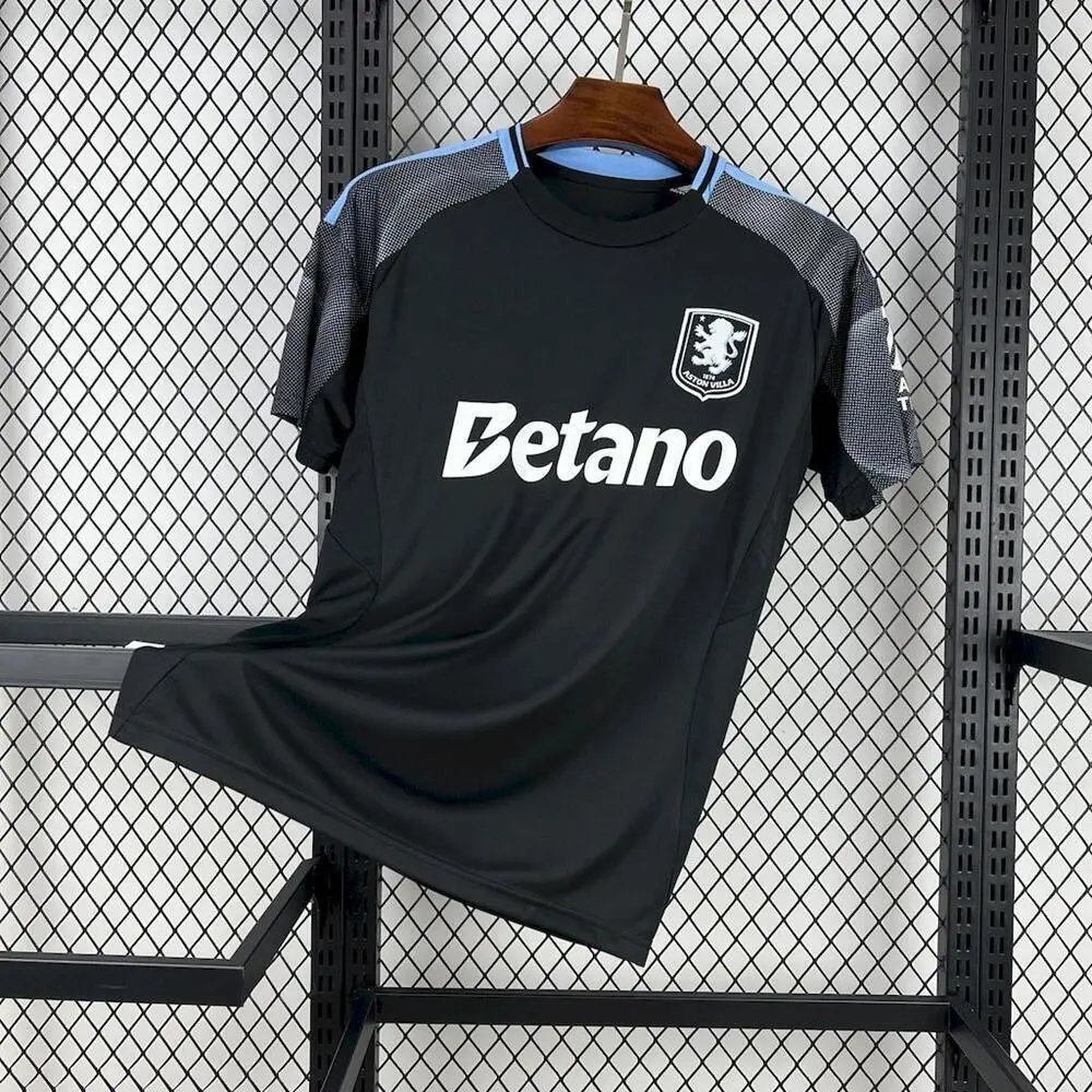 EA7 Football Jerseys 2025/26 Club Jersey — 2526 Aston Villa away game