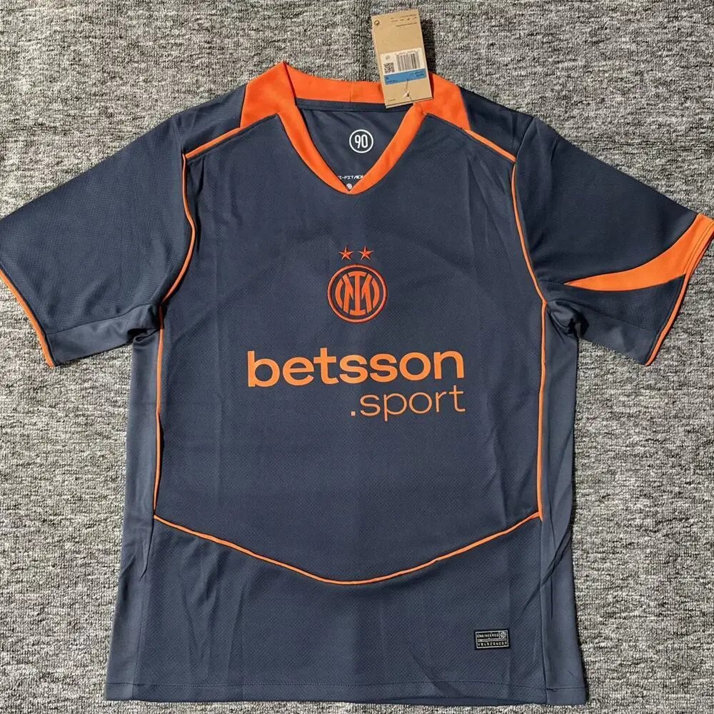 EA7 Football Jerseys 2025/26 Club Jersey — 2526 Inter, two away games