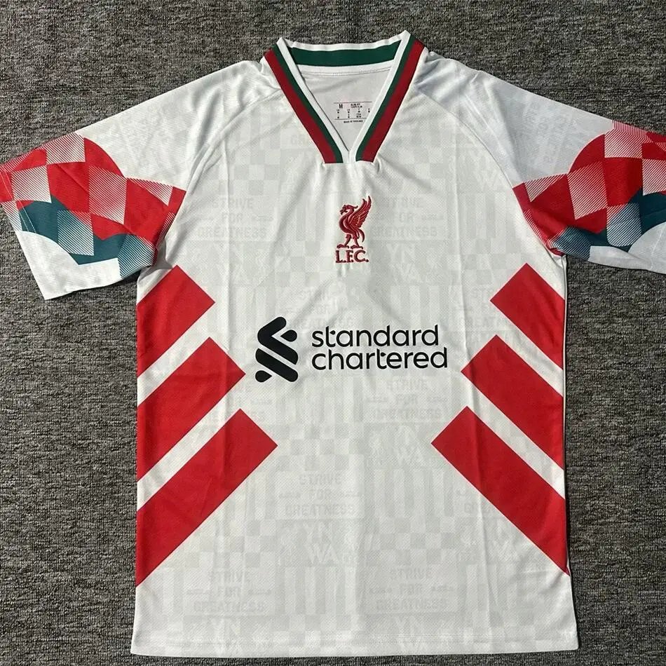 Chelsea Football Jerseys 120 Years Anniversary Jersey — 2526 Liverpool White Special Edition