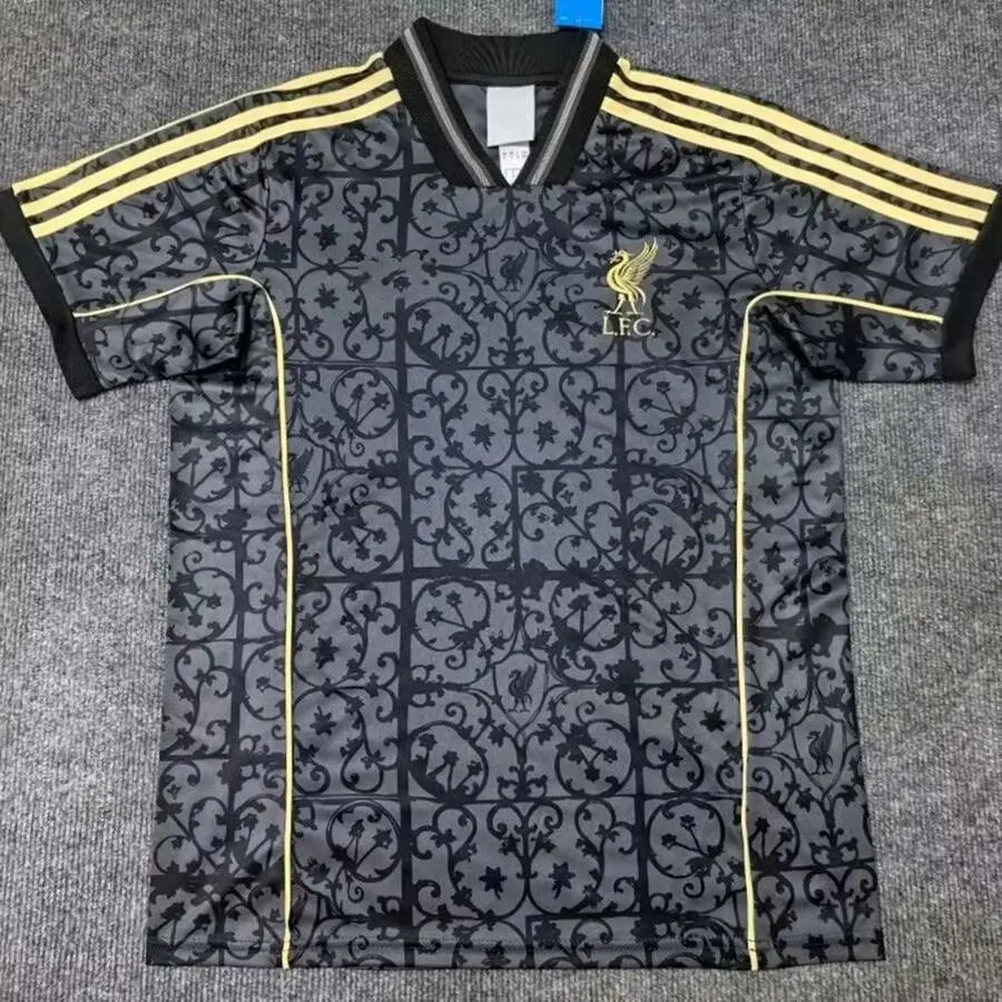 Chelsea Football Jerseys 120 Years Anniversary Jersey — 2526 Liverpool Special Edition Black Pattern