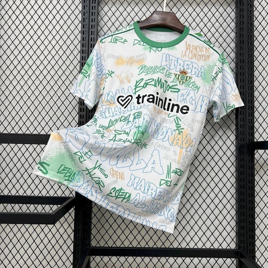 Spain Football Jerseys Short-Sleeve Jersey — 2526 Betis Special Edition Graffiti