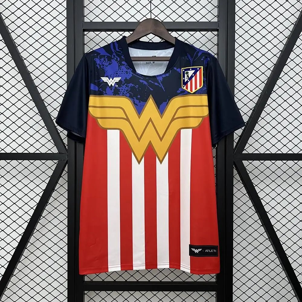 Spain Football Jerseys Short-Sleeve Jersey — 2526 Atlético Madrid Special Edition