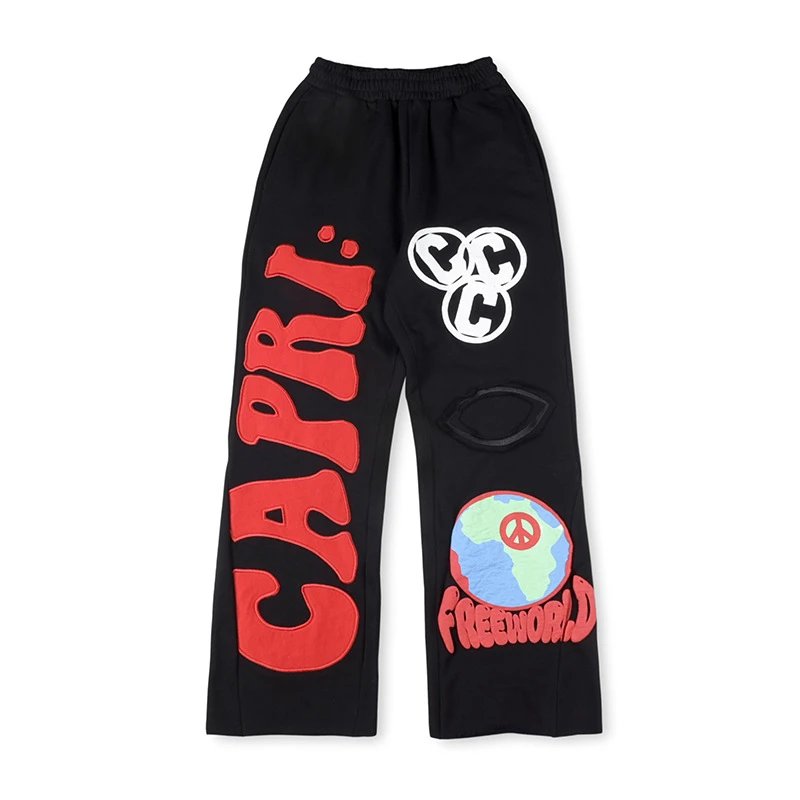 Project Capri Trousers Graphic Print Sweatpants — 270304#