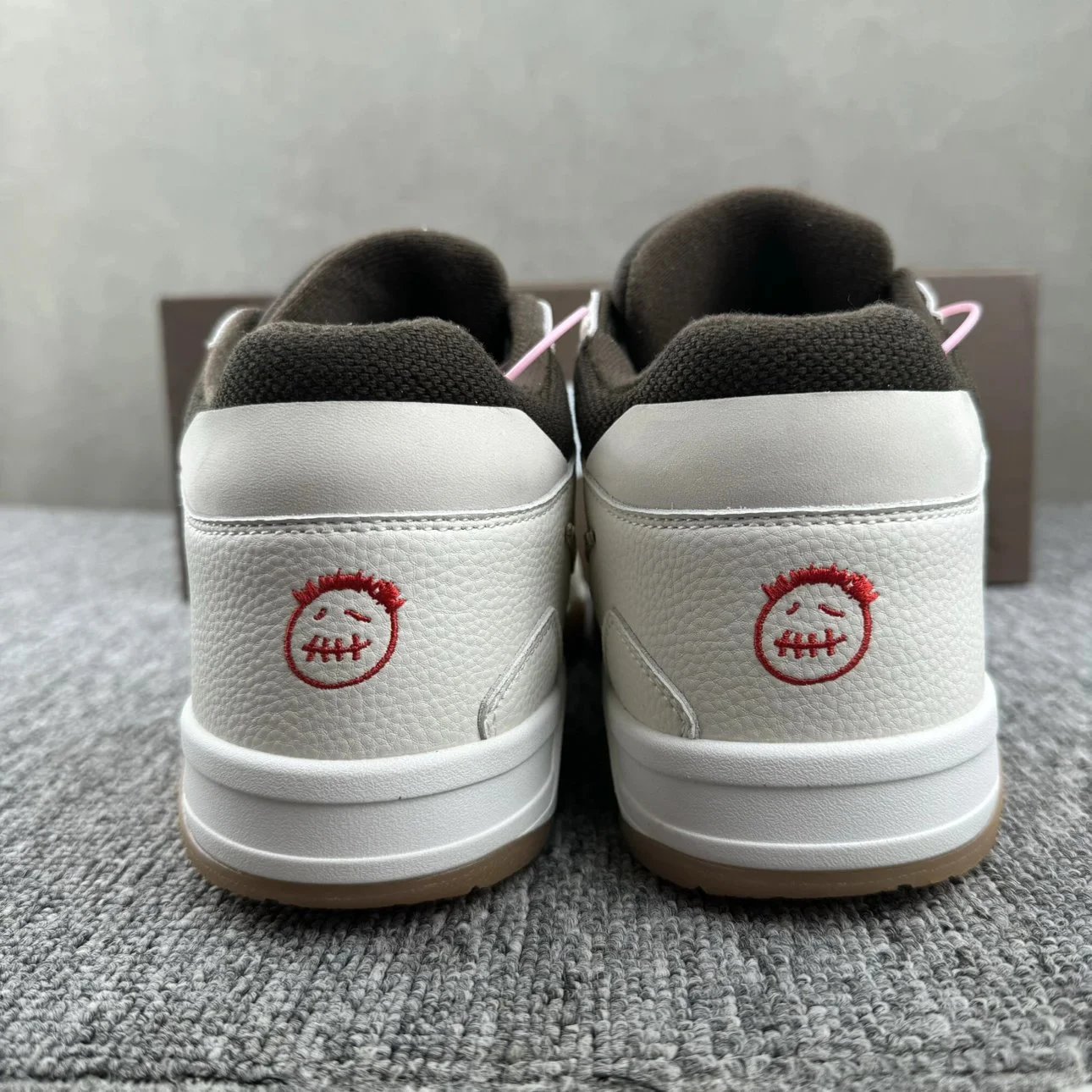 Nike Travis Scott Cactus Jack White Beige Casual Sneakers