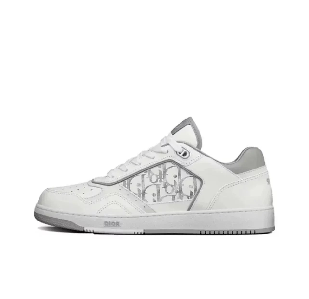 Dior Sneakers B27 Low-Top Oblique — Grayish white