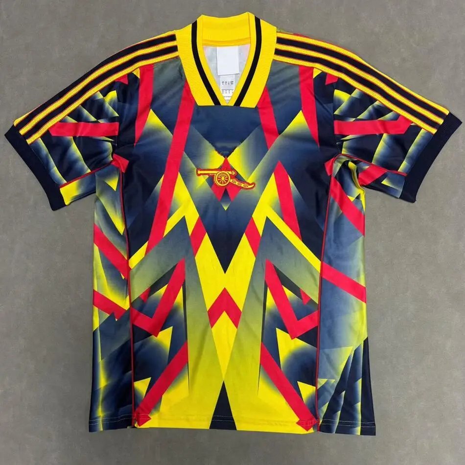 Arsenal Football Jerseys Short-sleeve jersey — 2526 Arsenal Yellow Retro T-shirt