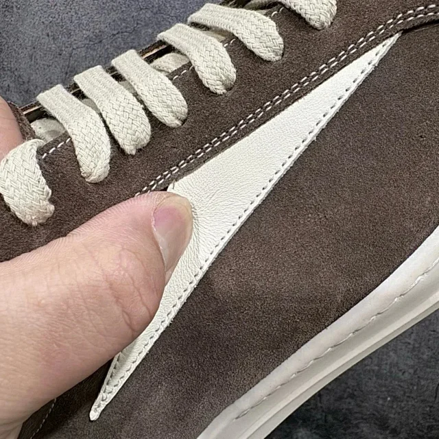 Unbranded Sneakers Low-Top Suede with Contrast Side Panel product detail image 21