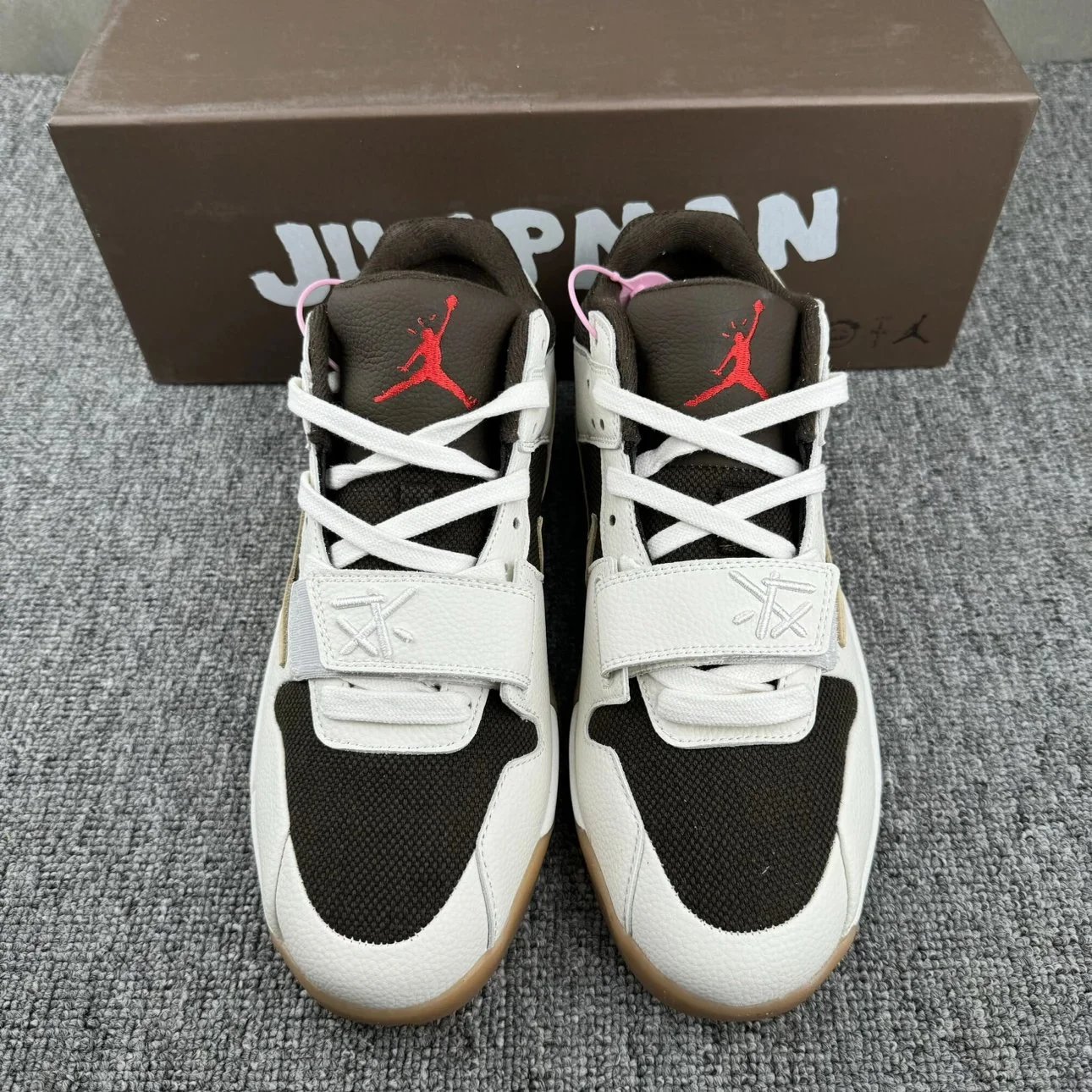 Nike Travis Scott Cactus Jack White Beige Casual Sneakers
