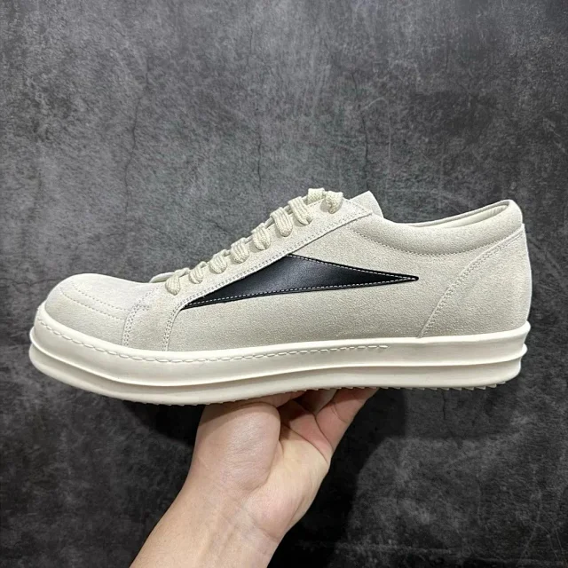 Unbranded Sneakers Low-Top Suede with Contrast Side Panel product detail image 29